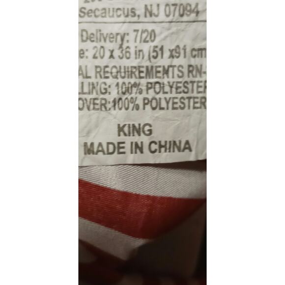 Modern Sothern Home Quilted Christmas Poinsettias King Size Pillow Shams 2 pack - Picture 6 of 6